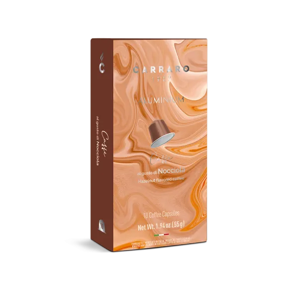 Lískovooříšková káva – 10 hliníkových kapslí kompatibilních s Nespresso®*